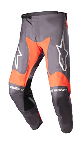 Alpinestars 3721323-9241-32: Racer Hoen Pants Magnet/Hot Orange 32
