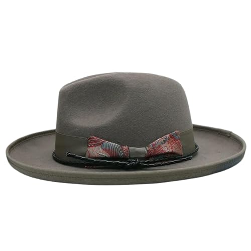 Chapeau feutré unique de haute qualité pour l'hiver et l'automne