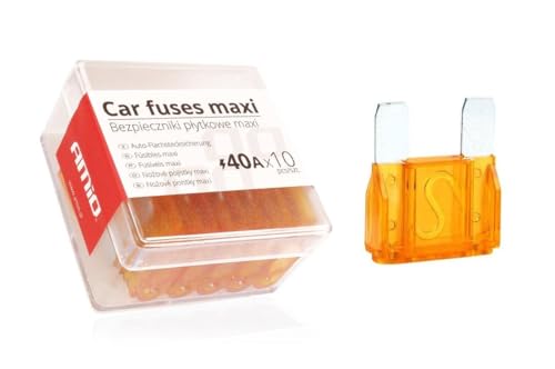 Fusibles de coche Maxi Box de 10 unidades y 40A para repuesto de automoción