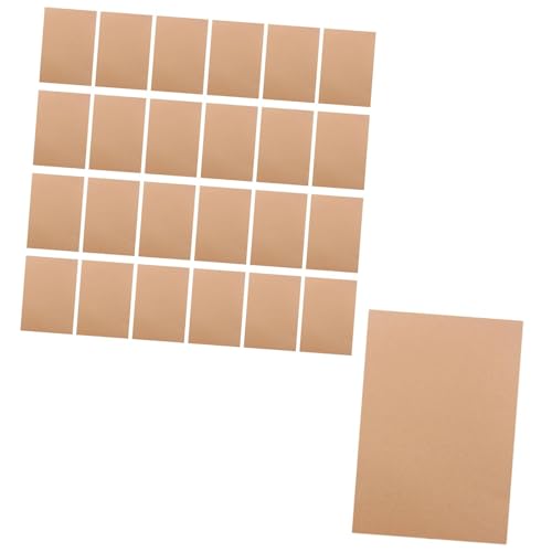 AsrMyjcx 25 Piezas de Papel de Marcado para Grabado láser, Accesorios para Impresora 3D, tamaño A4, 29,7 x 21 cm, para máquina de Grabado H2D, Corte y de, Caqui
