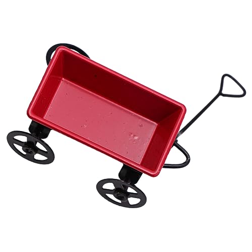 CVUTOVO Remolque de Metal Rojo en Miniatura