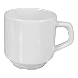 Forma: redonda. Seltmann 001.402652 H - Tazas de porcelana (4 unidades, redondas, 3 decoraciones, 0,16 L, 7,4 cm de diámetro, 7 cm de altura, 12 unidades), color blanco