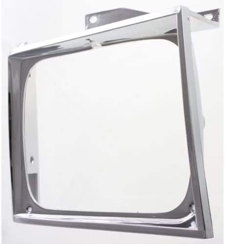 I-MATCH AUTO PARTS Right Passenger Side Headlight Door Bezel Replacement For 1982-1990 Chevy S10 & Blazer, GMC Sonoma GMC S15 Jimmy 15591586 GM2513121