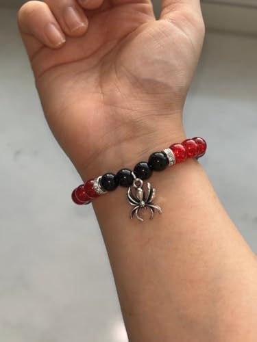 Image of Spiderman Kitty Magnetic Friendship Bracelets, Couple's Bracelets, Valentine's Day Gifts for BFF, BF, GF, Women, Men, Girls, Kids