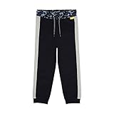 Steiff Jungen Jogginghose Freizeithose, Navy, 104