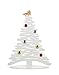 Produktbild Alessi Bark for Christmas BM06 W - Baumförmige Weihnachtsdekoration aus Edelstahl, Weiß
