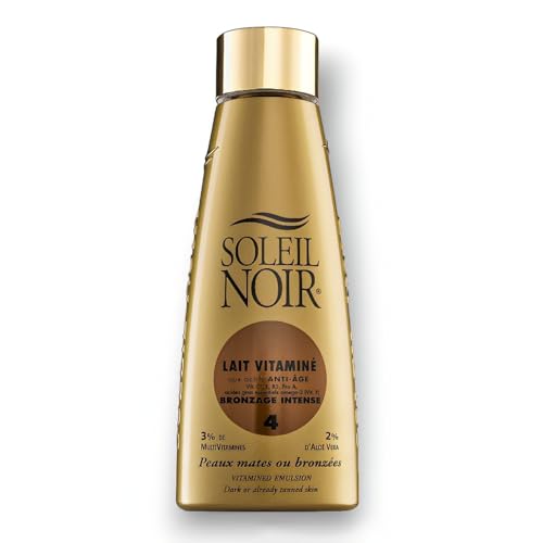 Soleil noir IP4 Lait vitaminé bronzant intense 150ml