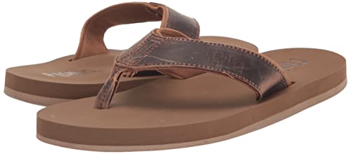 Flojos Men's Cole Select Flat Sandal, Tan, 9 #TOP6