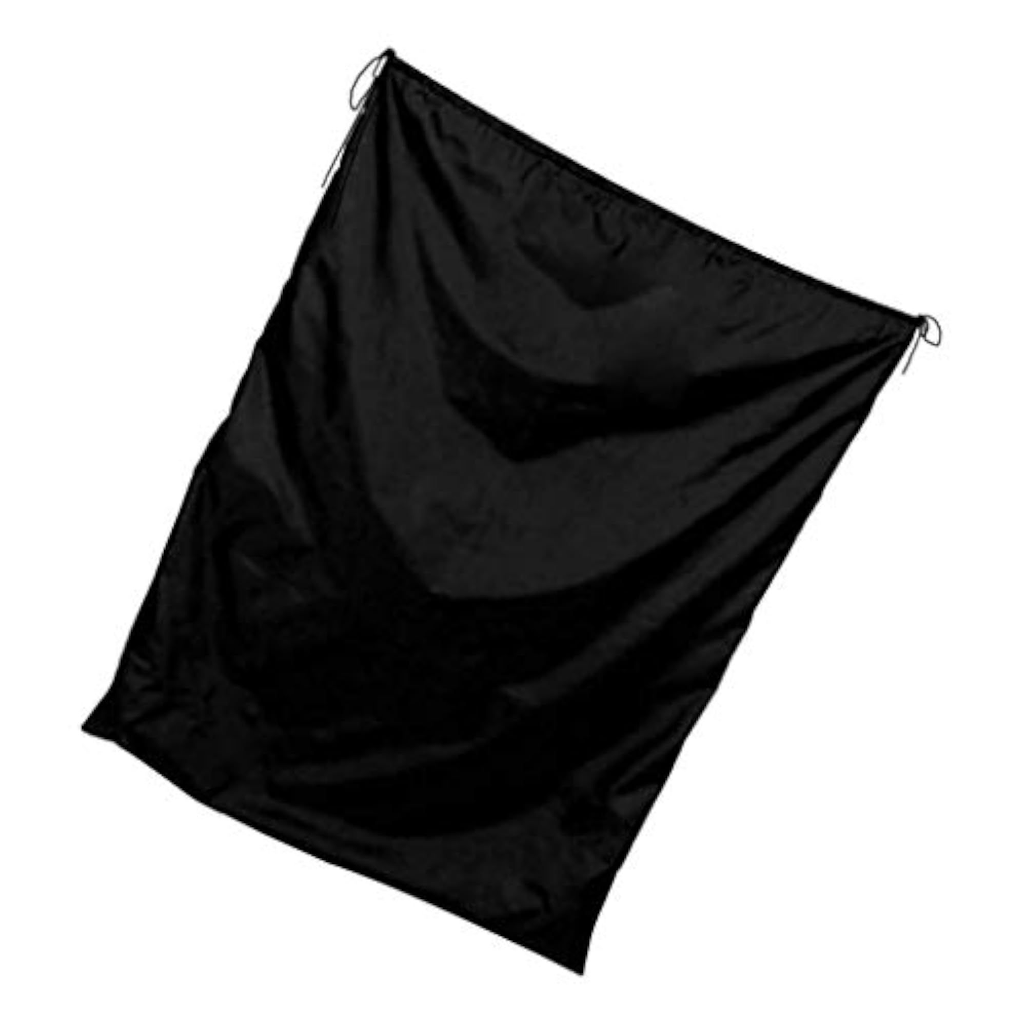 Large Capacity Waterproof Drawstring Storage Pouch, Black