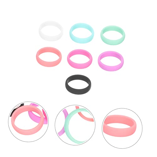 Anillos de silicona deportivos para mujer 14 piezas miniatura 2