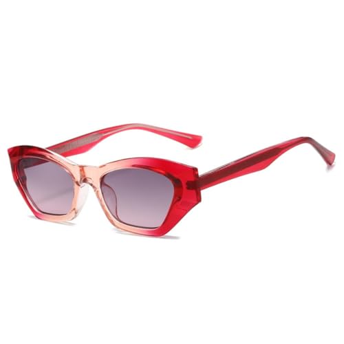 Lunettes cat's eye verres dégradés vintage shades colorées pour femme active