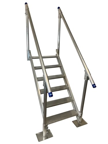 Patriot Docks Aluminum Dock Stairs (6 Step) (10926