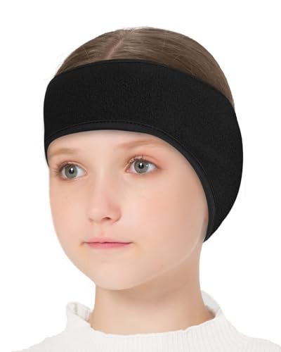 JOEYOUNG Ear Warmers for Kids Winter Headbands for Boys Girls Ear Muffs Cover for Running Cycling Football