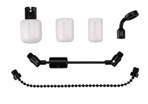 New Direction Tackle Teflon T4 Bite Indicator Bobbin(Three White Bodies) with Carbon Arm for Carp Fishing Cover