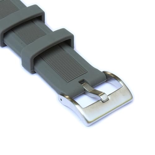 Image of WAMD Quick Release Silicone Rubber Watch Straps - Mercury - 18mm, 20mm, and 22mm Watch Straps for Watches.