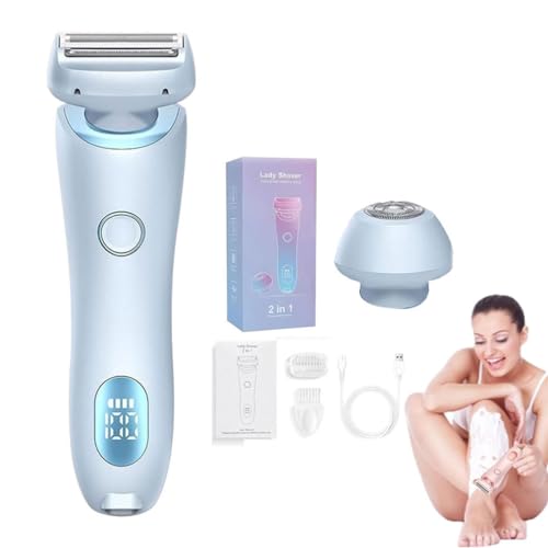 Afeitadora Aurabody para usar en la ducha, depilación femenina suave bajo el agua