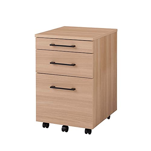 プラス 木製デスクワゴン 3段 W1-044SC-3 濃木目 幅40.5cm Amazon | PLUS デスクワゴン サイドワゴン オフィスワゴン 木製ワゴン3