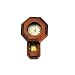 Produktbild Vektenxi Retro Holz Mini Clock Simulation Spielzeug Modell Miniatur Puppenhaus Zubehör Langlebig und nützlich