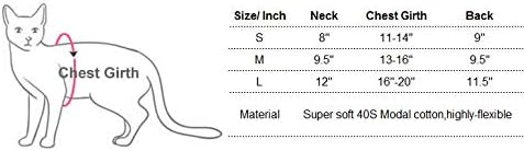 Miniatura 7 de Traje de recuperación de gato para mascotas, collar alternativo para gatos, talla L