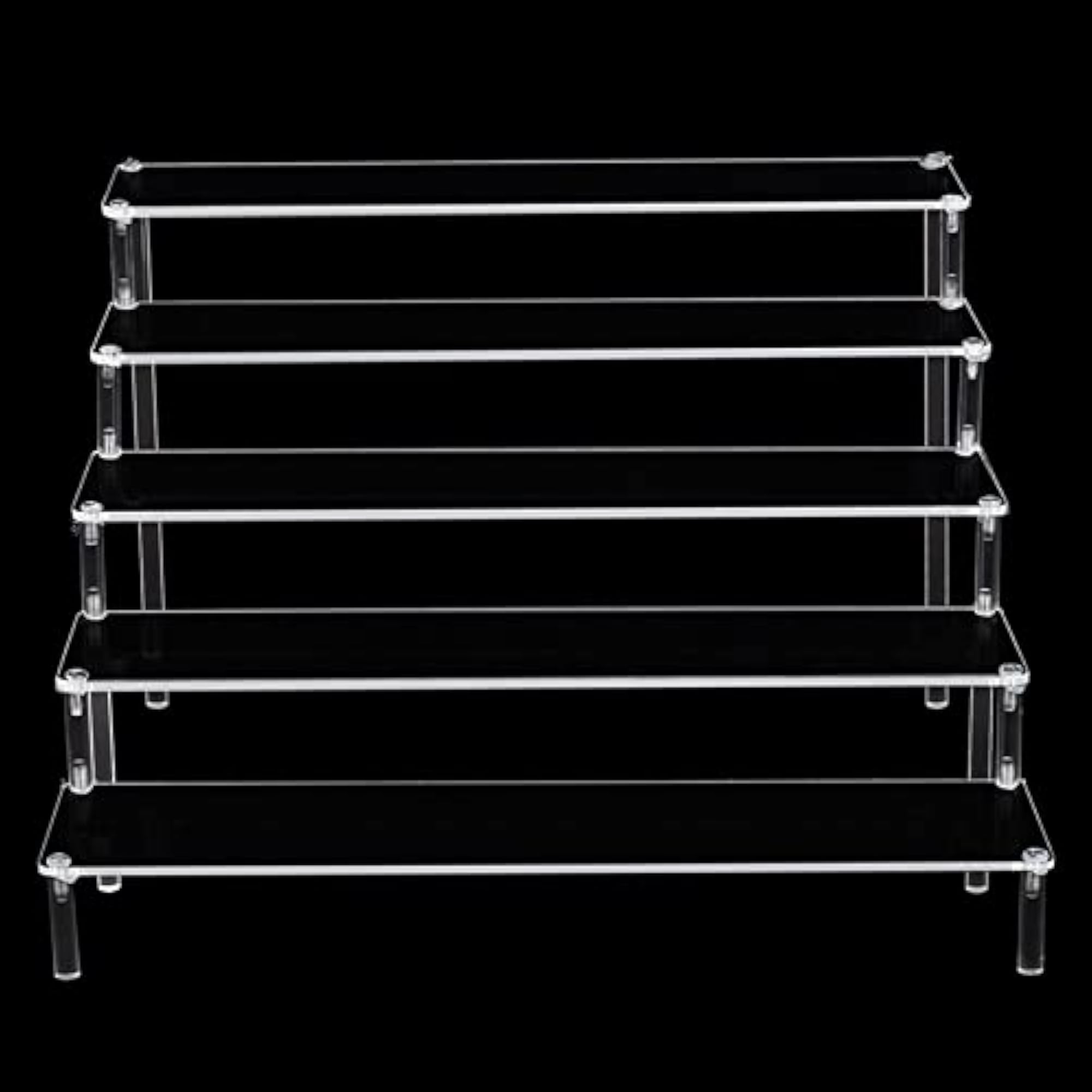 Multi Purpose Ladder Tier Acrylic Rack