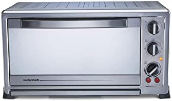 Morphy Richards 60 RCSS 60 Litre Oven Toaster Griller with Illuminated Chamber & Stainless Steel | Convection, Defrost & Motorized Rotisserie | 2000 Watts | 2-Yr Warranty | Black & Silver