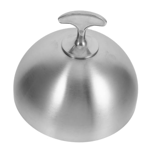 KOCKSHION Cúpula De Acero Inoxidable Para Steak Tapa Metálica Para Alimentos Cubierta De Comida Para Restaurantes y Uso Doméstico