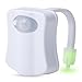 HOROW Led Toilet Light,16 Color Led Motion Activated Light Sensor Toilet Bowl Night Light for Bathroom(Only Activates in Darkness)
