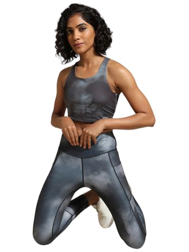 Image of Silvertraq High Impact Action Bra with Clasp Acid wash