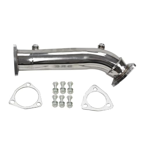 Escape TURBO de bajada para coche A4 1.8T 1997-2005, pieza de motor en acero inoxidable
