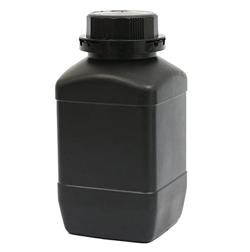 YJIUYUANQ 250ml/8.5oz Empty Square Bottle with Tamper Evident Lid for Ink Liquid HDPE Container,10 Pack