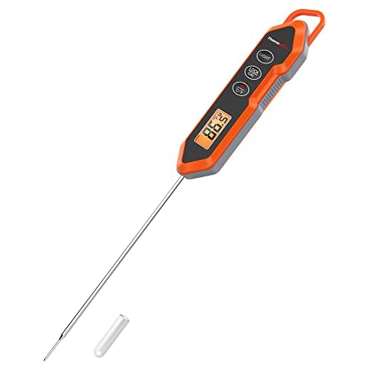 ThermoPro TP15H Waterproof Meat Thermometer Instant Read Digital Thermometer for Grilling Cooking Smoking Food Thermometer Kitchen with Backlight Oven BBQ Oil Candy Thermometer