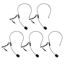 Speaker microphone--this microphone is in craftsmanship, high in material, and the product is beautiful and practical,headset microphone Headset microphone for speech--the product is light in weight, easy to carry and store, convenient for your daily...