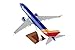 Daron Skymarks SKR8268 Southwest Airlines SWA Boeing 737-MAX8 1/100 Scale With Wood Stand & Gear , Blue