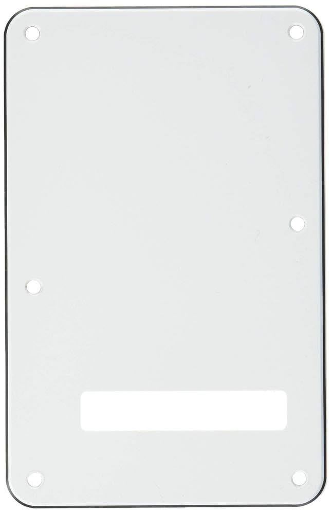 Stratocaster® Modern-Style Tremolo Backplate - 3-Ply - White
