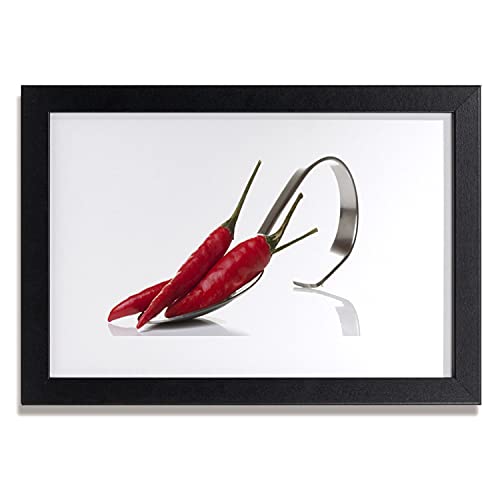 Cadre en MDF cuisine Tulup 30x20 cm déco murale piment salon
