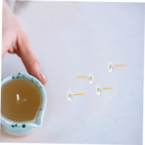 100 pzas Mechas de Cera de Abeja Trenzadas para Velas miniatura 5