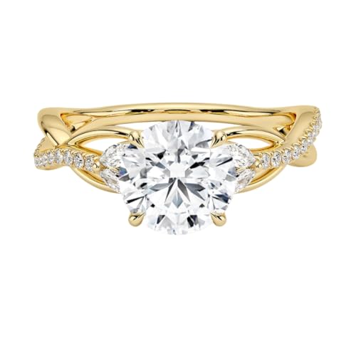 Moissanite engagement ring – 1-3 ct