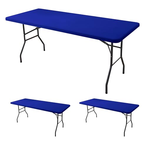 Fitted Tablecloth for 8 Foot Rectangle Tables-Outdoor Picnic Table Cover