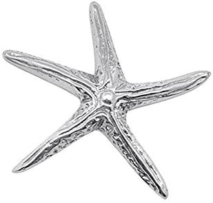 Spiny Starfish Napkin Weight | Silver | Brillante | Gifts | Napkin Weights | Recycled SANDCAST Aluminum | Handmade in Mexico