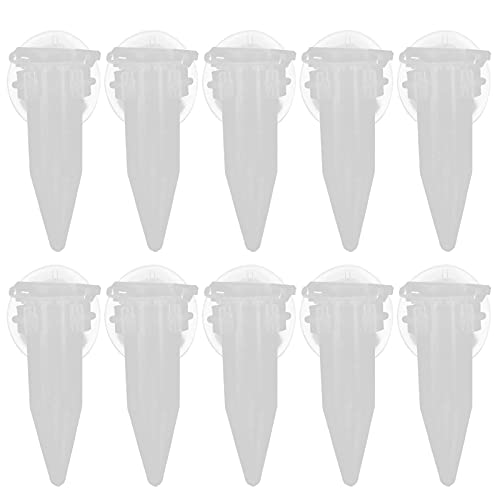 Gavigain Automatic Fish Feeder, Compact Design, Reusable, Adjustable Food Release, Suction Cup Installation, for Small to Medium Aquariums, Ideal for Live Foods