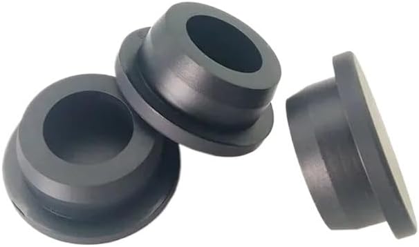 Versatile Silicone Rubber Hollow Stopper Plugs - 10-Pack Sealing Caps for Pipes & Tubes (27mm to 66mm) -, Flexible, Leak-Proof Solutions