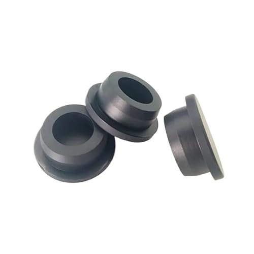 Versatile Silicone Rubber Hollow Stopper Plugs - 5 Pcs Sealing Caps for Pipes & Tubes (27mm to 66mm) - Ideal for Home, Lab, and Industrial Use