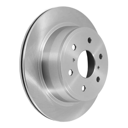 Image of Detroit Axle - Rear Brake Rotors for 6-Lug 2004-2011 Ford F-150 Lobo, 2006-2008 Lincoln Mark LT Disc Brake Rotors 2005 2007 2009 2010 Replacement Brakes