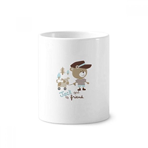 Cadeau original céramique tasse ours rose pour anniversaire et fêtes 9.6cm