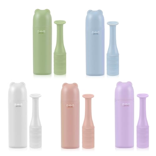 Elegaperma 5pcs Hard Contact Lens Remover Tool,Soft Contact Lens Remover Tool,Silicone Lenses Suction Holder,Hard Contacts Lenses Inserter Removers,Multicolor