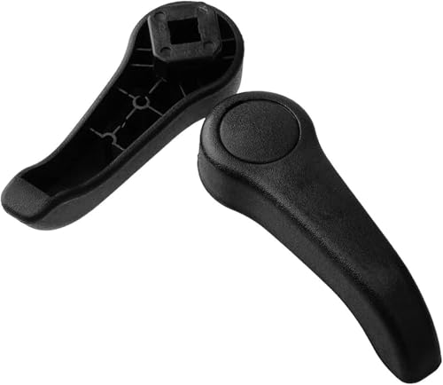 2Pcs Car Seat Adjusting Lever Handle Pull Handles, for Can, Clip Clio MK2 Hatcback All Series 1998-2008 Interior Hand Jan Car Seat Adjustment Handle Lever