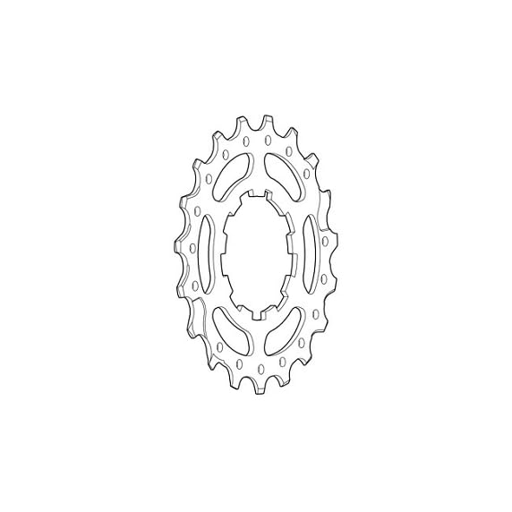Couronne de dent Shimano 19Z pour vos sorties vélo de route