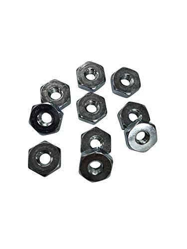 ENGINERUN Chainsaw Bar Nuts for Sprocket Cover (Pack of 10) Compatible with Stihl MS240 MS260 MS280 MS290 MS440 MS660 and More Chainsaws Parts OEM Ref 0000-955-0801