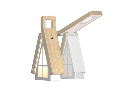 iGear FlexGlow 2-in-1 Foldable LED Desk and Night Lamp, Touch Con...