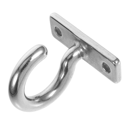 Gatuida ステンレス製耐食性パッドアイ壁掛け天井フック 軽量設計で簡単取付 吊り下げ具やボート用に 室内外対応の多機能固定具